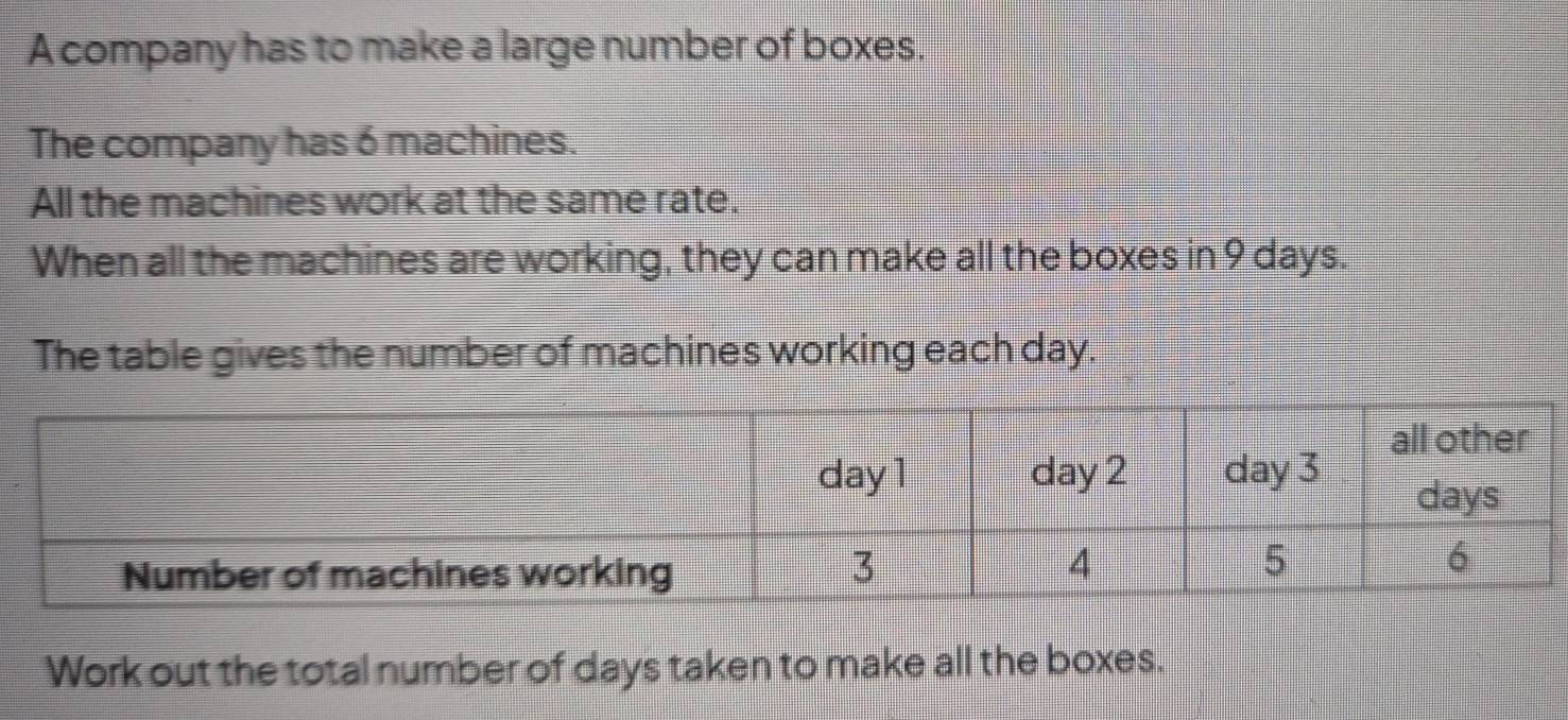 Solved: A company has to make a large number of boxes. The company has ...