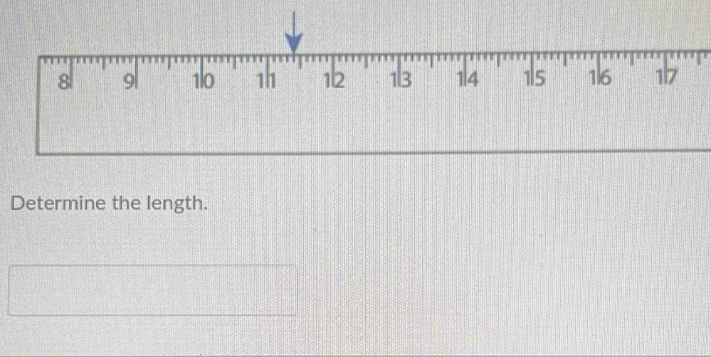 Determine the length.