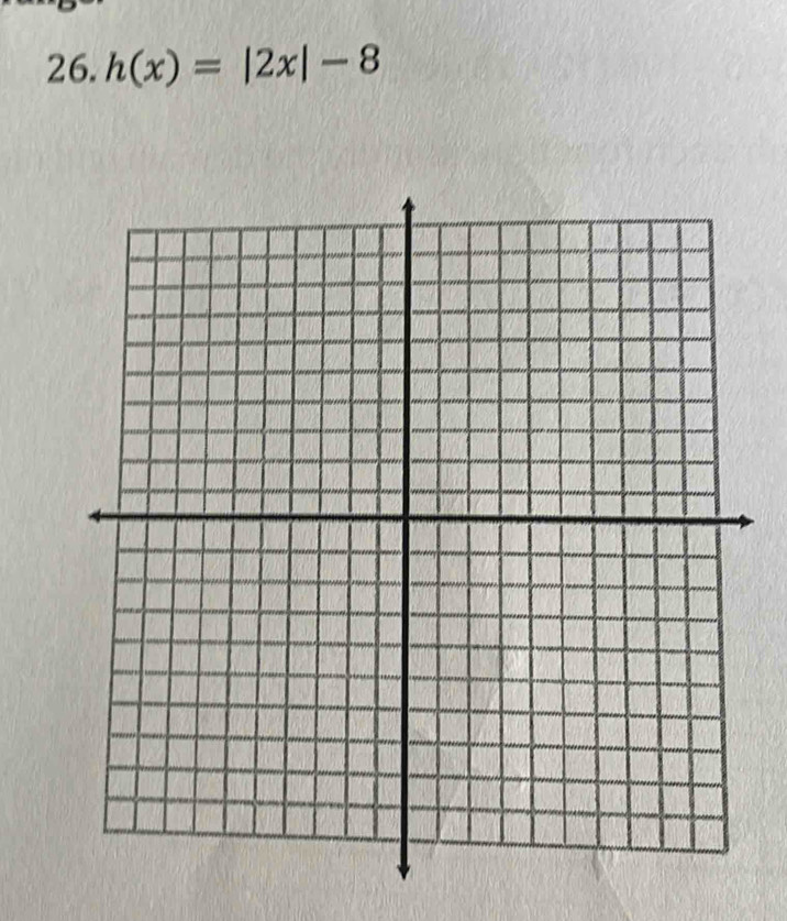 h(x)=|2x|-8