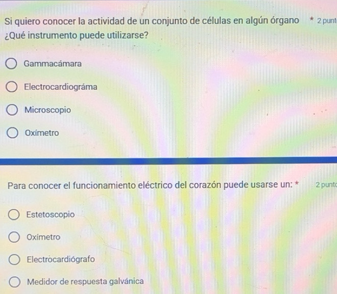 Resuelto:Si quiero conocer la actividad de un conjunto de células en ...