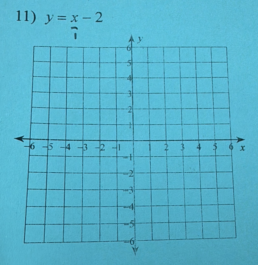 y=x-2