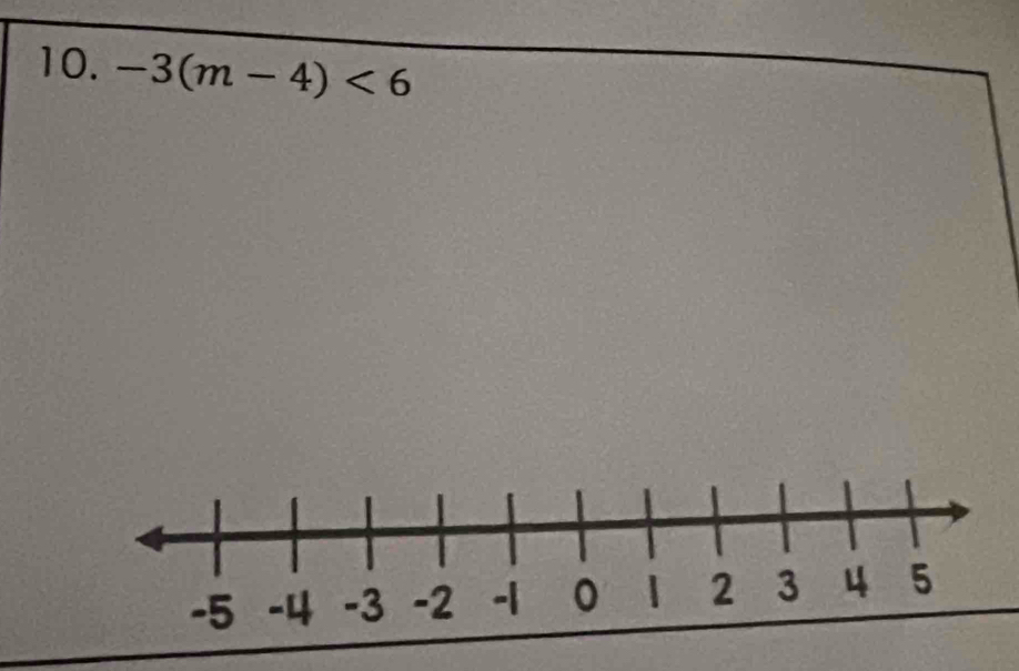 -3(m-4)<6</tex>