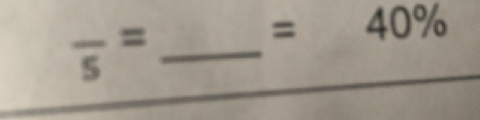 frac 5=
=40%