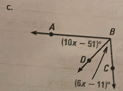 (6x-11)^circ 