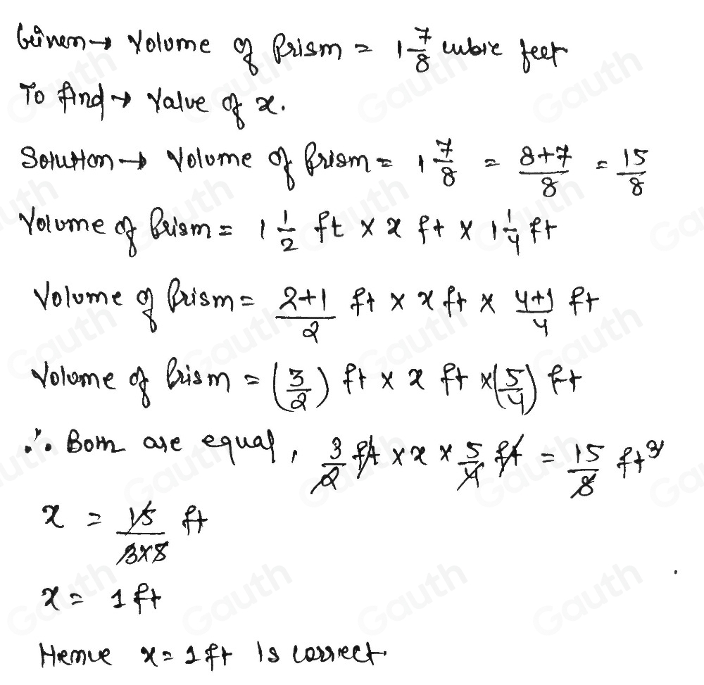 the-volume-of-the-prism-shown-is-1-7-8-cubic-feet-what-is-the