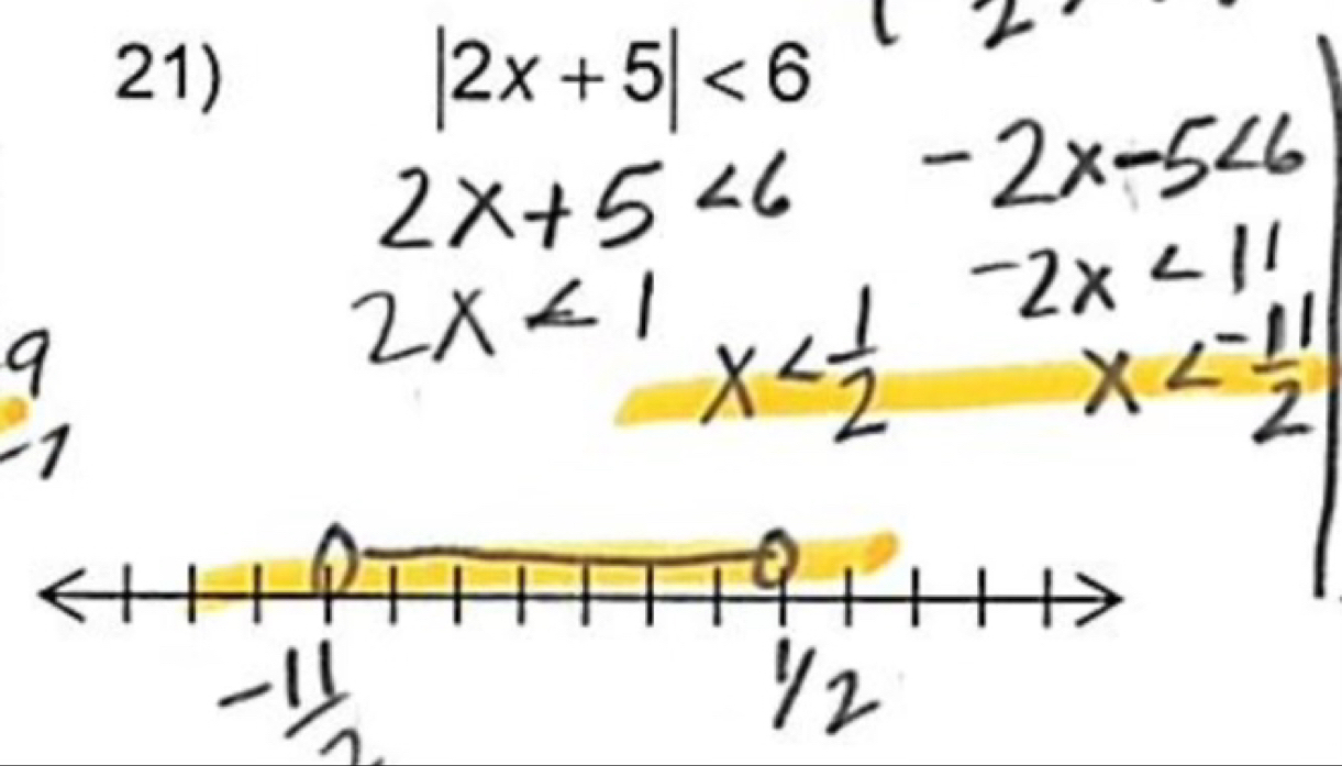 |2x+5|<6</tex>