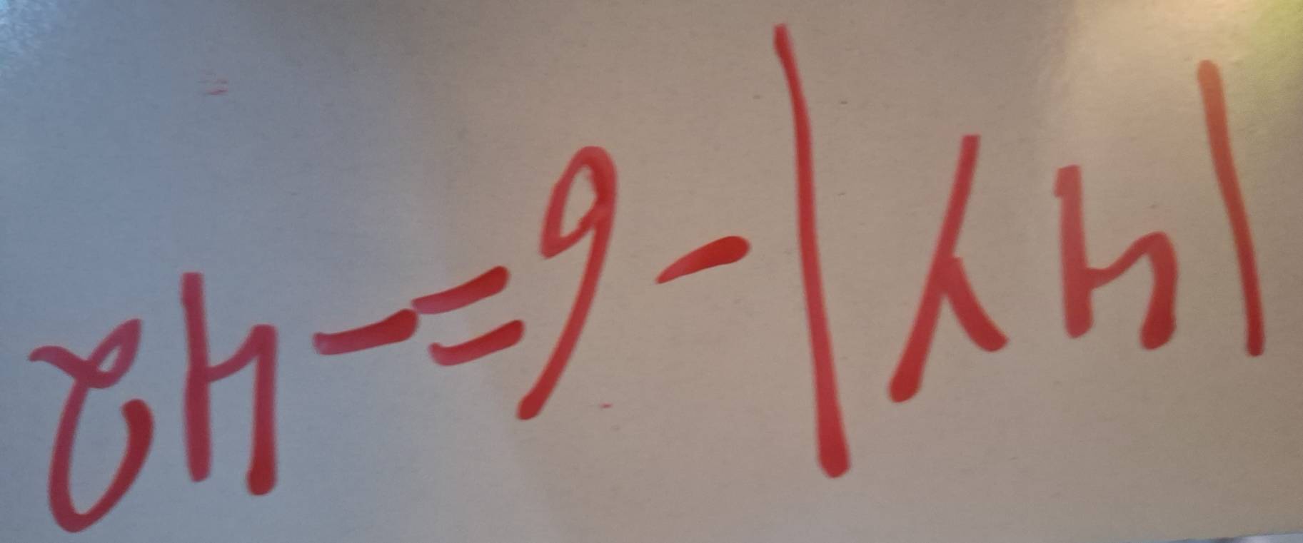 8h-=9-|lambda h|