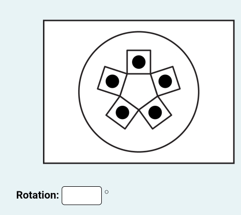 Rotation: □°