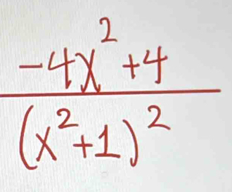 frac -4x^2+4(x^2+1)^2