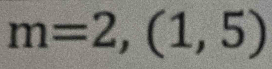 m=2,(1,5)