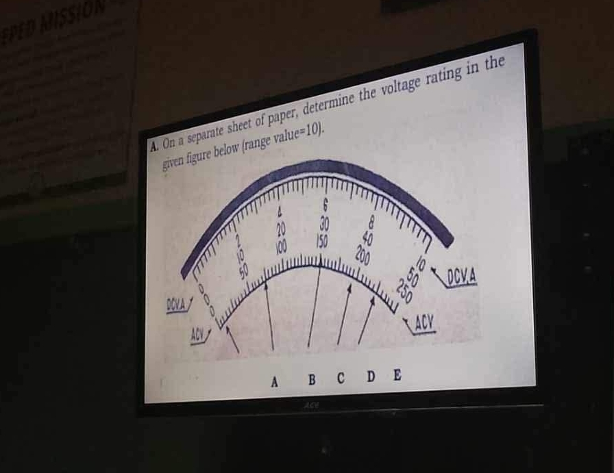 NSSION 
n a separate sheet of paper, determine the voltage rating in the 
nge value =10). 
ACE