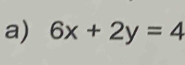 6x+2y=4