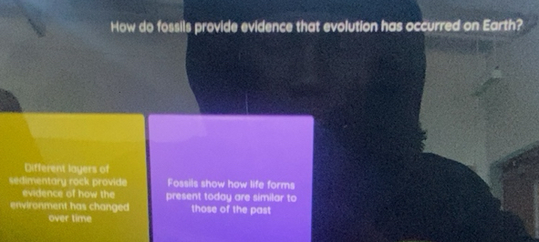 Solved: How do fossils provide evidence that evolution has occurred on ...
