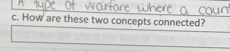 How are these two concepts connected?