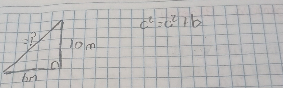 c^2=c^2+b