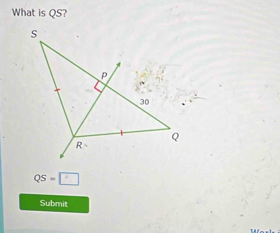 What is QS?
QS=□
Submit