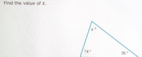 Find the value of X.