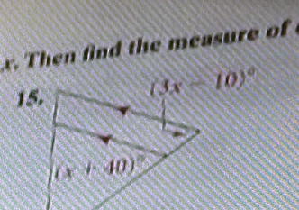 th e measure o 
15.