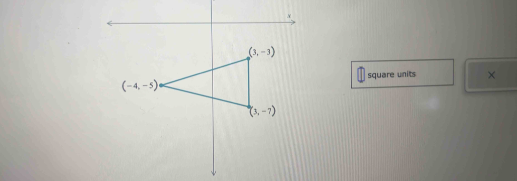 square units ×