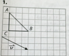 A
B
C
vector v