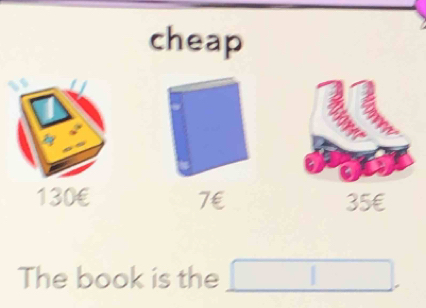 cheap
130€ 7€ 35€
The book is the □ □.