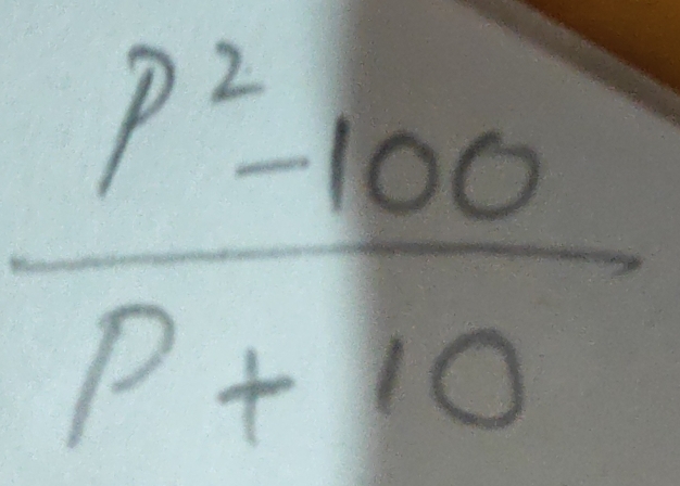  (p^2-100)/p+10 