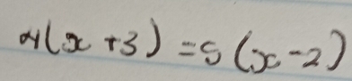 4(x+3)=5(x-2)