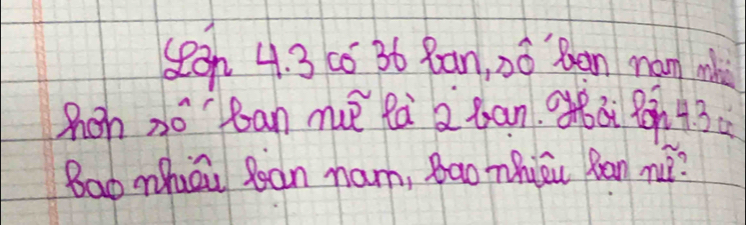 sean 4. 3 C0 36 Ban, Dó Ben man mh 
Zhoh só `ban muè là Q ban Q 8843
Bao whci Ran ham, Bao nhicu Ran n?