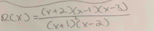 2(x)=frac (x+2)(x-1)(x-3)(x+1)^2(x-2)