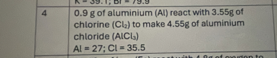 A=39.1;Br=79.9