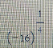 (-16)^ 1/4 