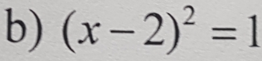 (x-2)^2=1