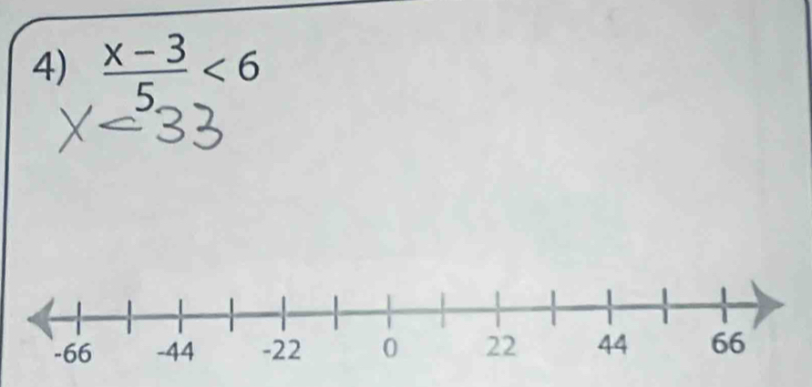  (x-3)/5 <6</tex>