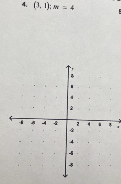 (3,1); m=4 5
x