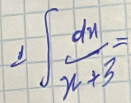 ∈t  dn/x+3 =