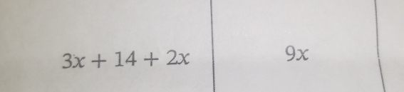 3x+14+2x
9x