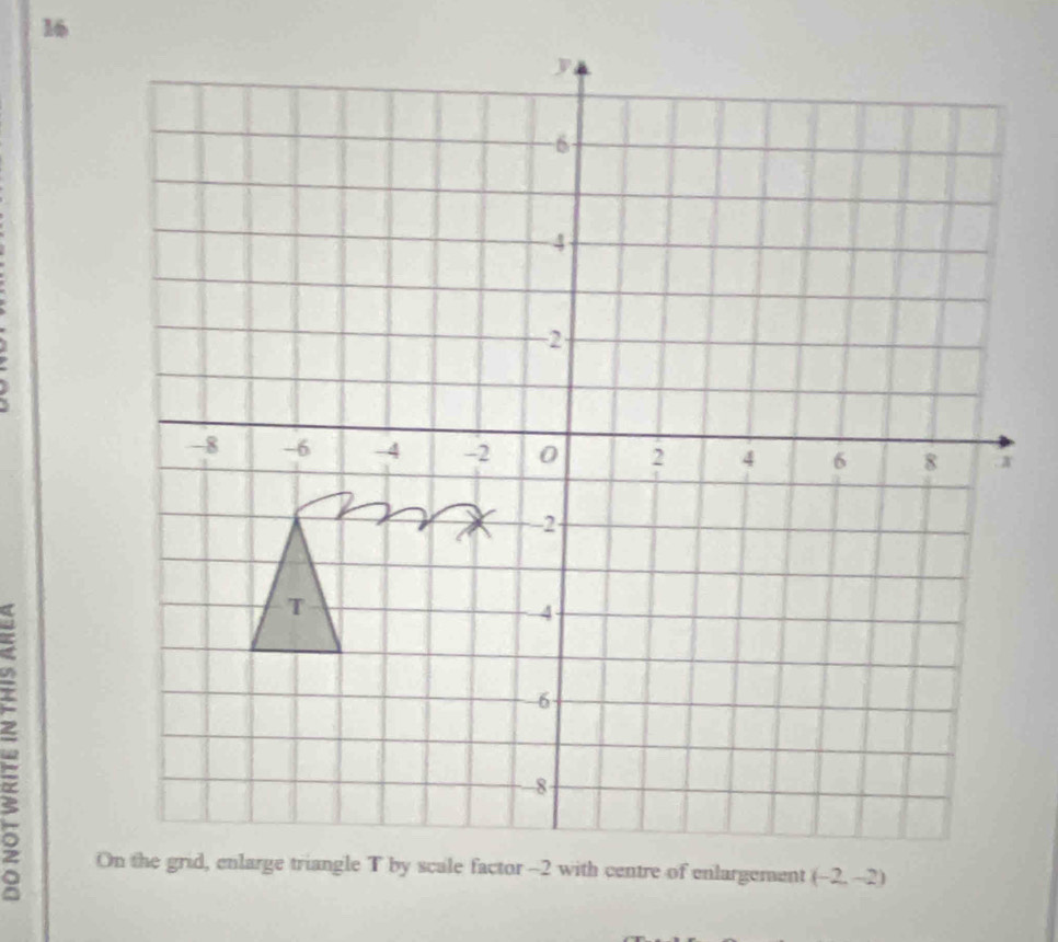 nlargement (-2,-2)