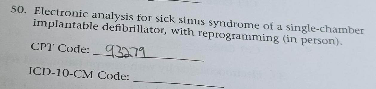 Solved: Electronic analysis for sick sinus syndrome of a single-chamber ...
