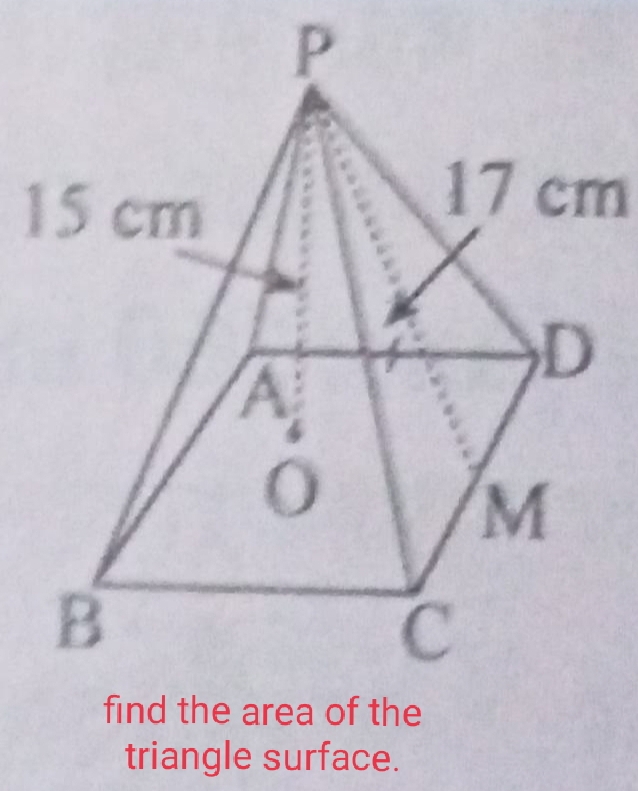 triangle surface.