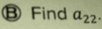 Find a_22.