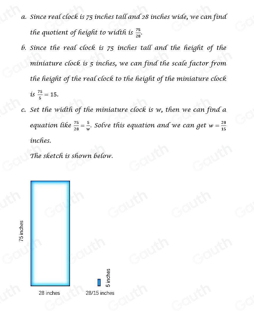 Solved: Topic 1: Using Ratios Blocks 3&4: Scaling Images 1. Veronica ...