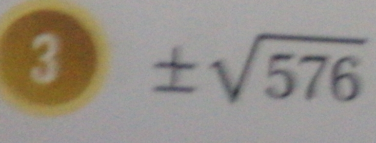 50° ± sqrt(576)