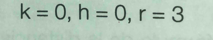 k=0, h=0, r=3