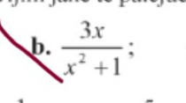  3x/x^2+1  :