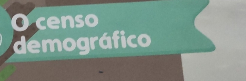 Ocenso 
demográfico