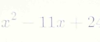 x^2-11x+2