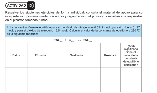 ACTIVIDAD 3
Resuelve los siguientes ejercicios de forma individual, consulta el material de apoyo para su
interpretación; posteriormente con apoyo y organización del profesor compartan sus respuestas
en el pizarrón tomando turnos.