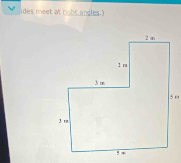 ides meet at right angles.)