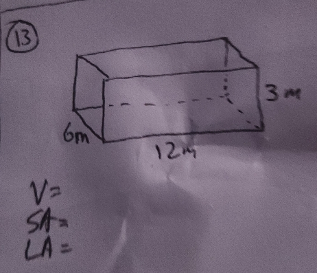 3
V=
SA=
∠ A=