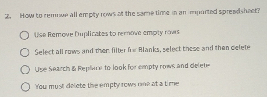 Solved: How to remove all empty rows at the same time in an imported ...